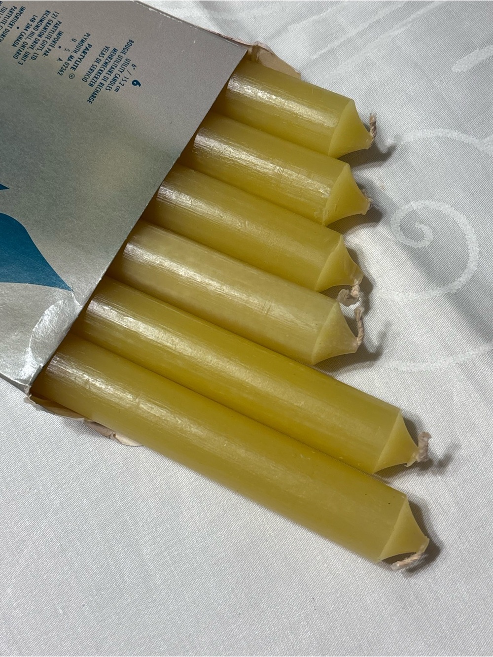Vintage PartyLite A0211 Spiced Vanilla Utility Candle Refills – Set of 6 - Picture 5 of 13